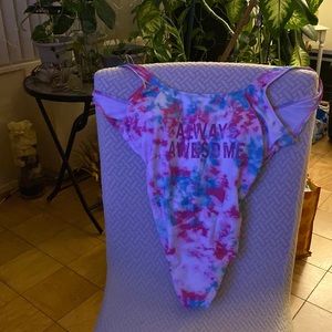 Tie die swimsuit
